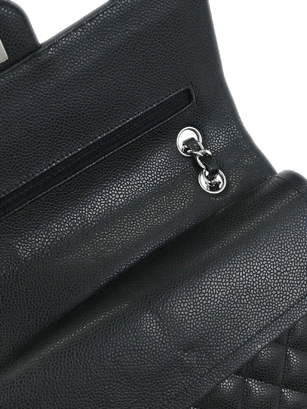 Chanel Pre Owned 2019 Medium Classic Double Flap Shoulder Bag — Same as shown — Size One Size — Top View