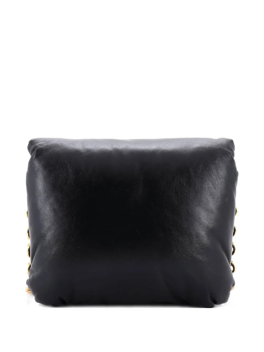 Loewe Pre Owned Goya Puffer Bag Leather Medium Shoulder Bag — Same as shown — Size One Size — Side View
