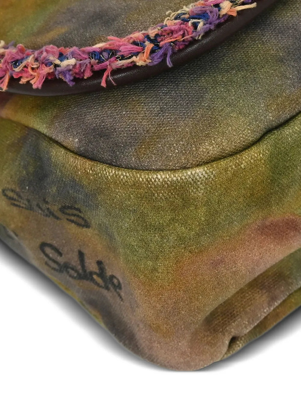 Chanel Pre Owned 2015 Graffiti Shoulder Bag — Same as shown — Size One Size — Back View