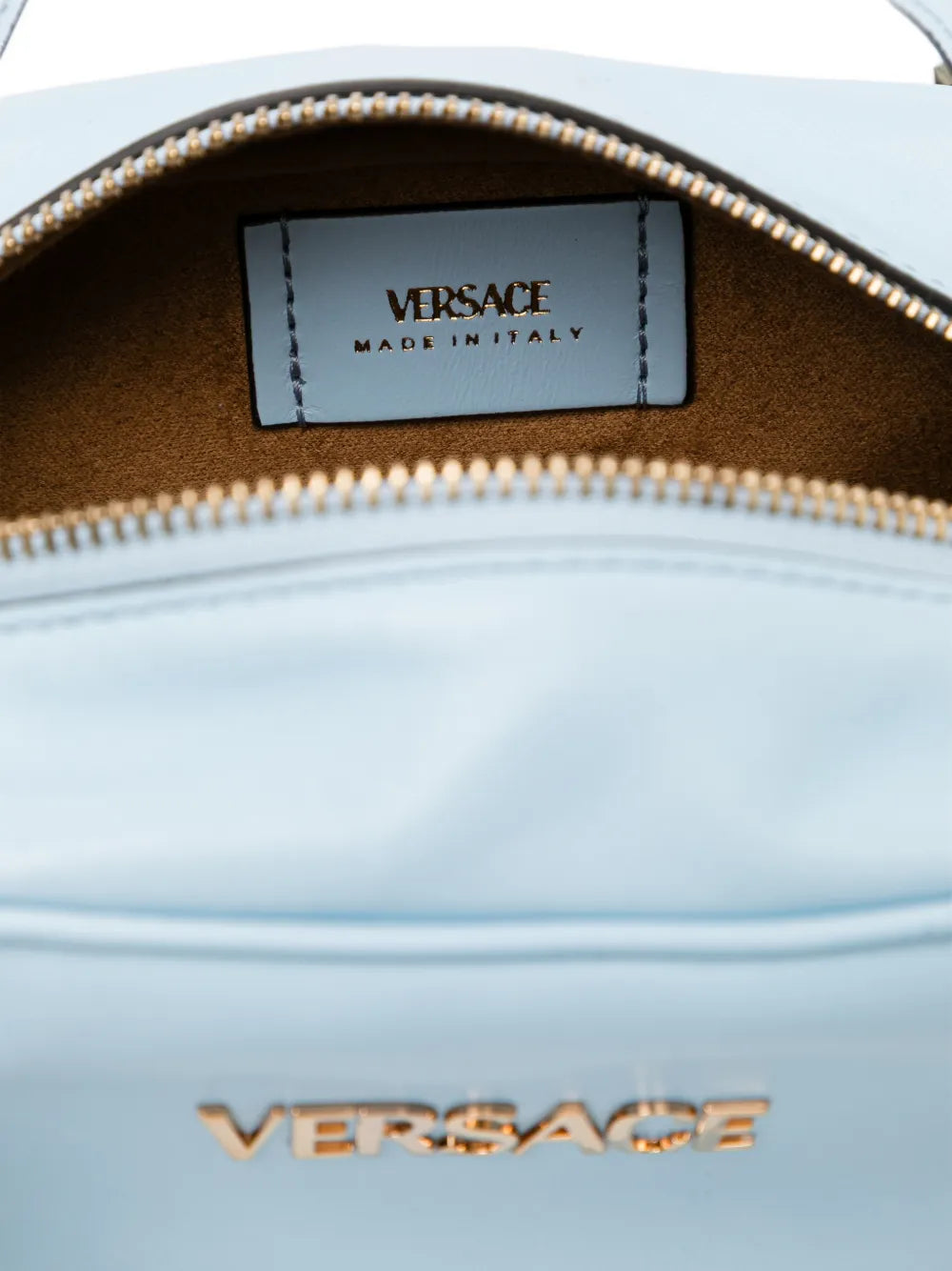 Versace Mini Tag Tote Bag — Same as shown — Size One Size — Detail View