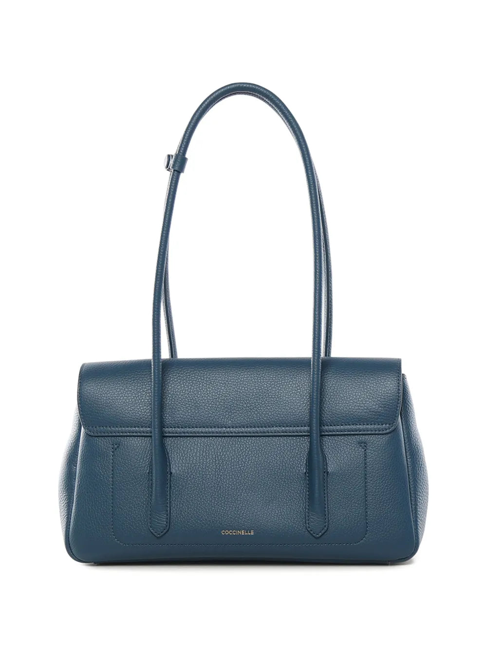 Coccinelle Turnlock Leather Shoulder Bag — Same as shown — Size One Size — Side View