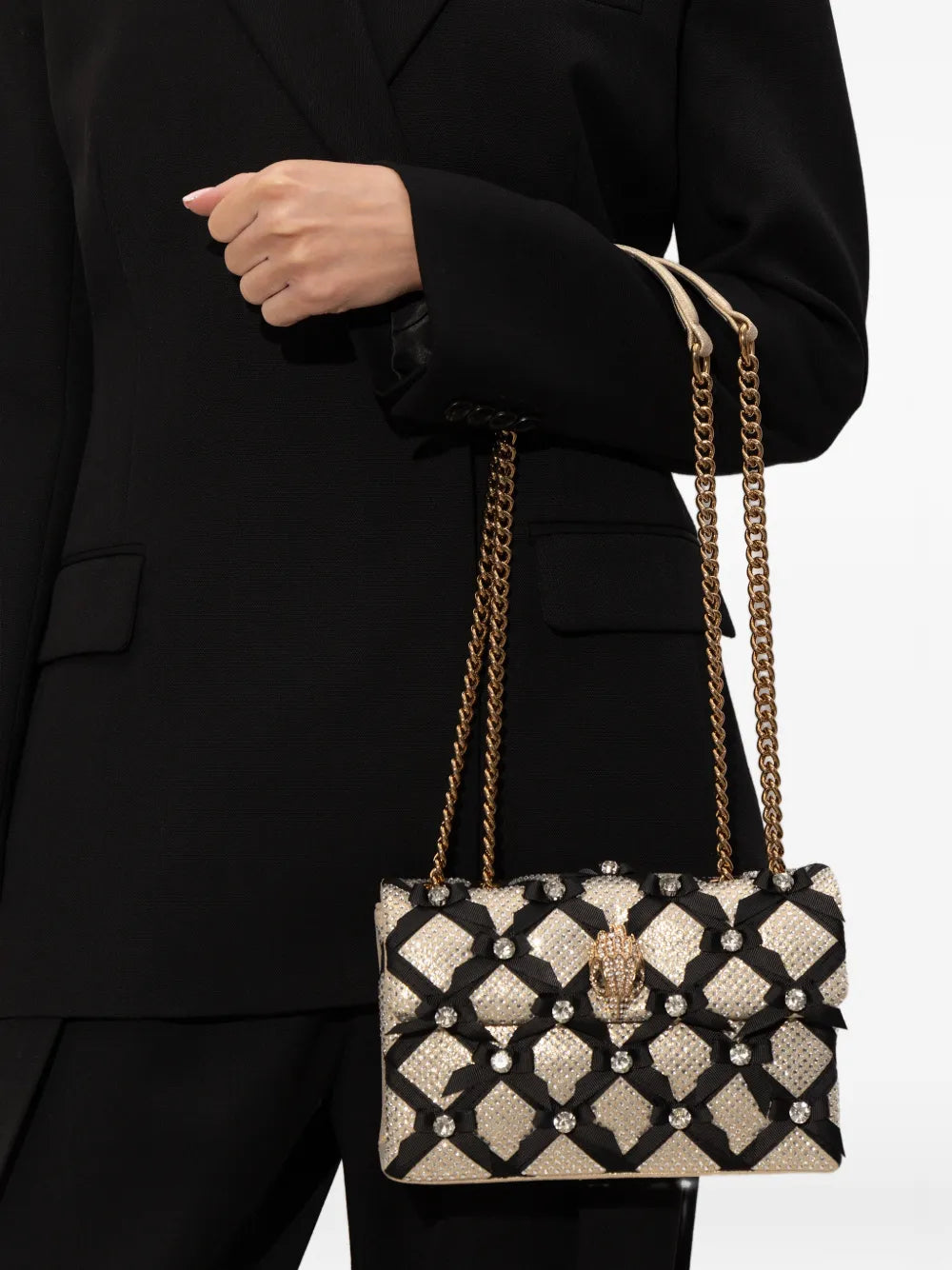 Kurt Geiger London Kensington Bows Shoulder Bag — Same as shown — Size One Size — Side View