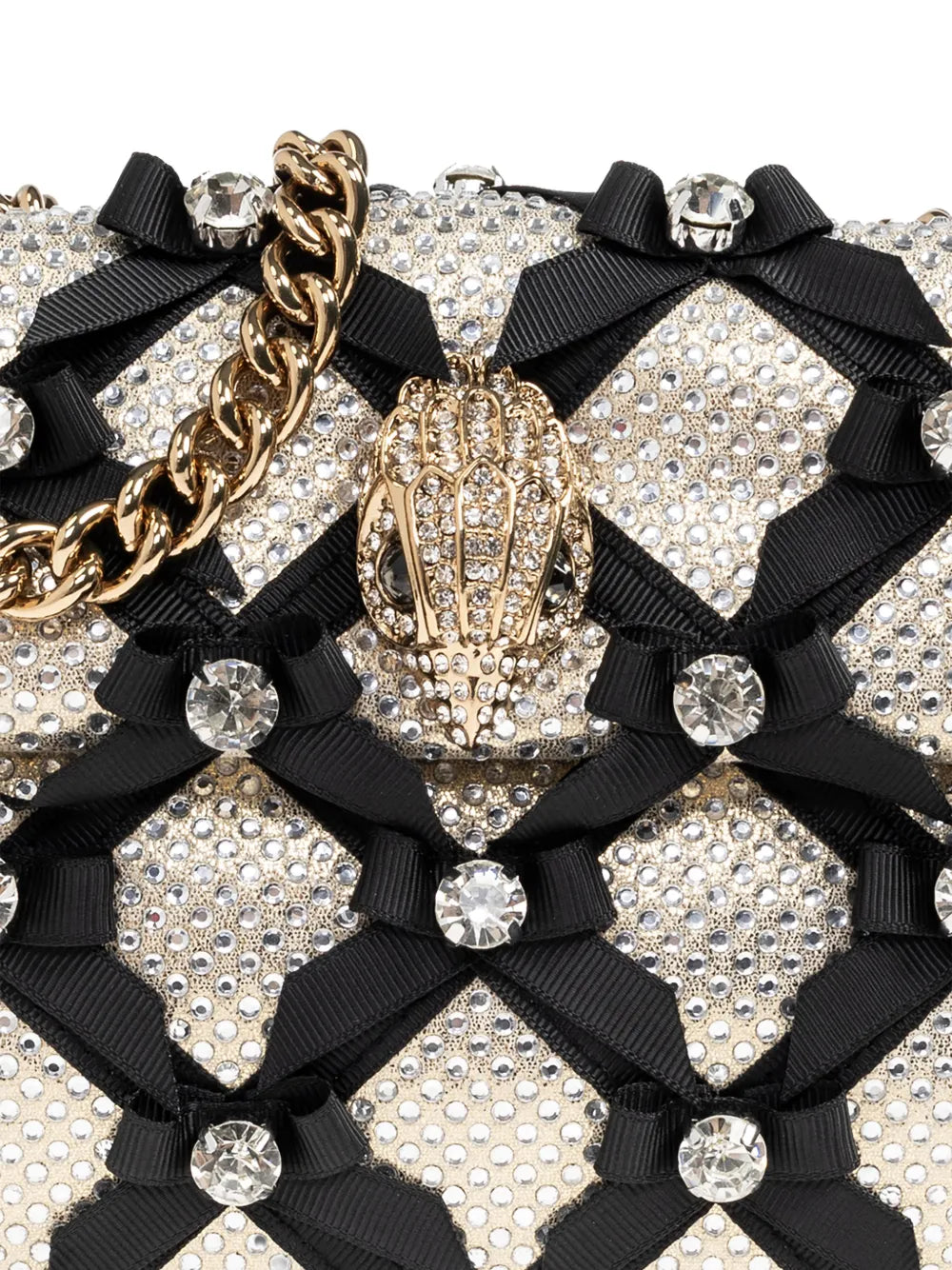 Kurt Geiger London Kensington Bows Shoulder Bag — Same as shown — Size One Size — Top View