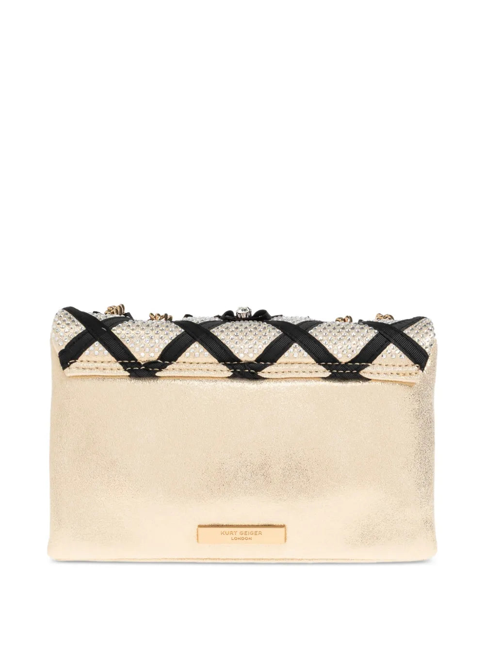 Kurt Geiger London Kensington Bows Shoulder Bag — Same as shown — Size One Size — Back View
