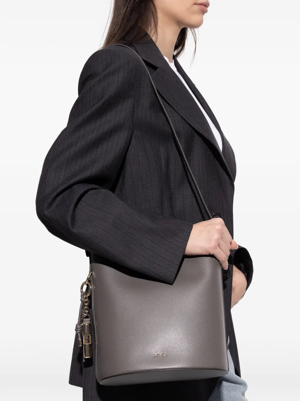 Furla Small Roxie Charm Shoulder Bag — Same as shown — Size One Size — Side View