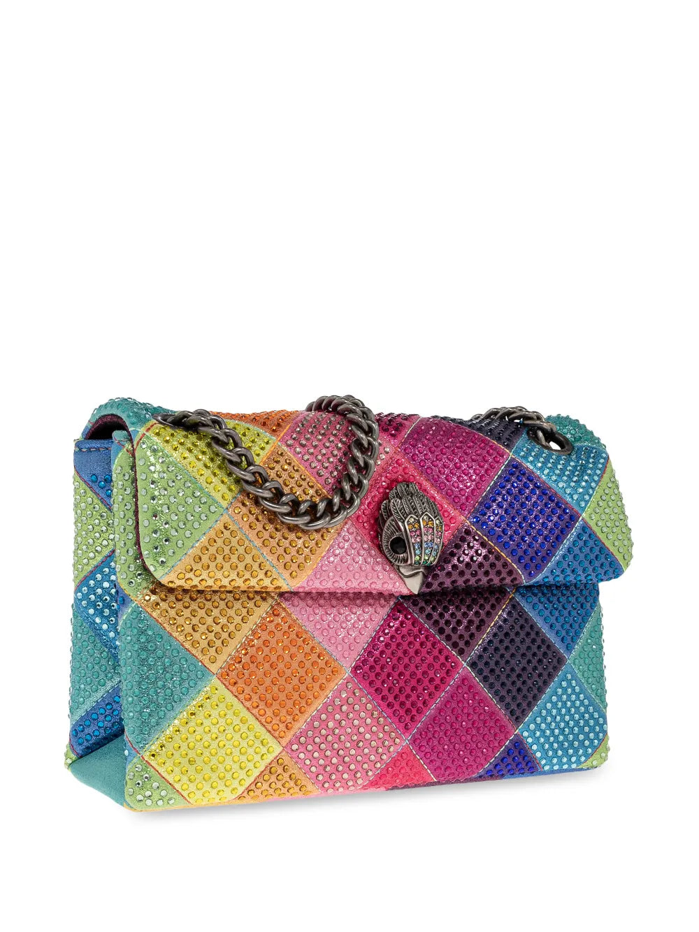 Kurt Geiger London Medium Kensington Crystal Embellished Shoulder Bag — Same as shown — Size One Size — Top View