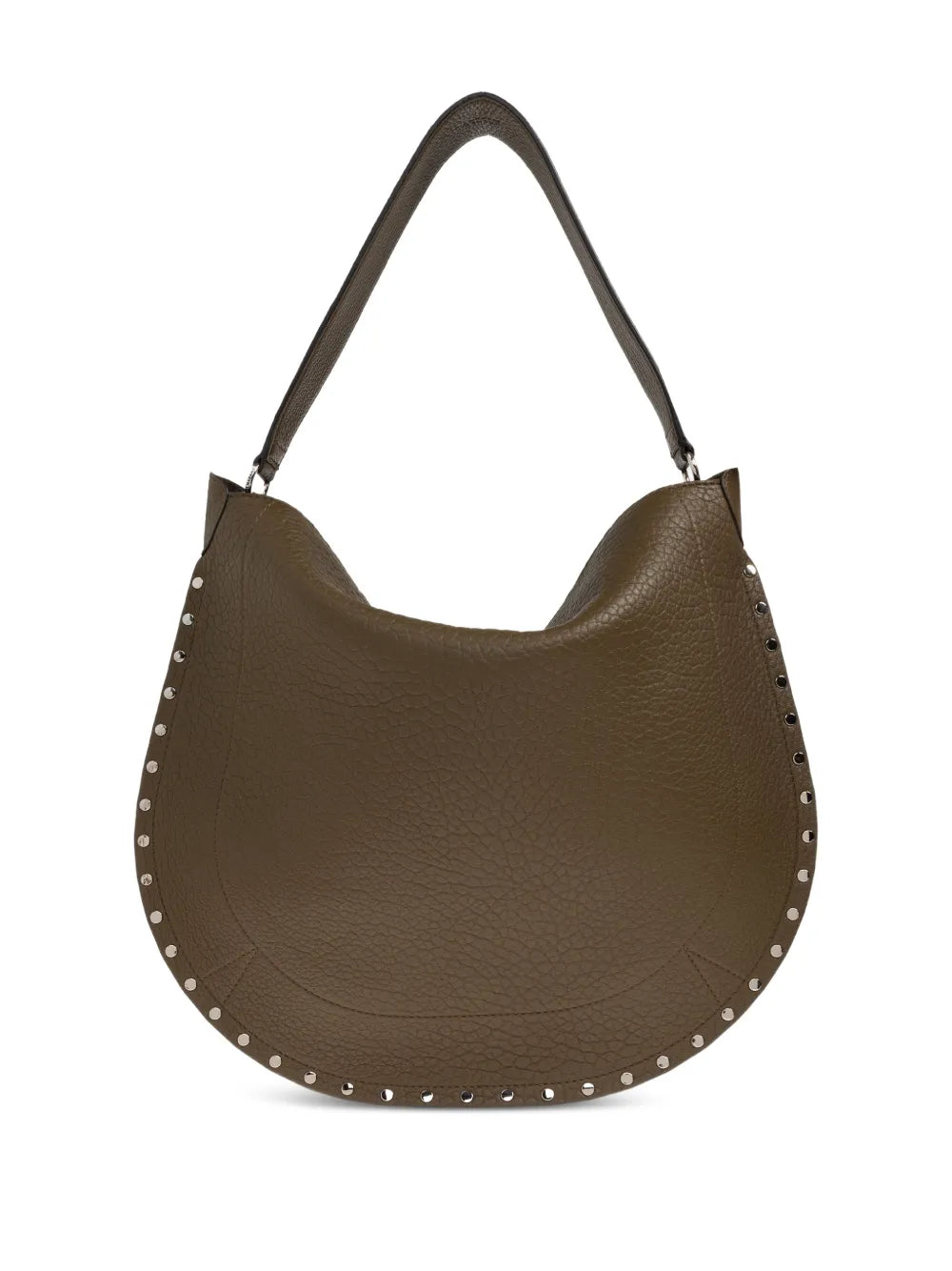 Isabel Marant Oskan Studded Shoulder Bag — Same as shown — Size One Size — Back View