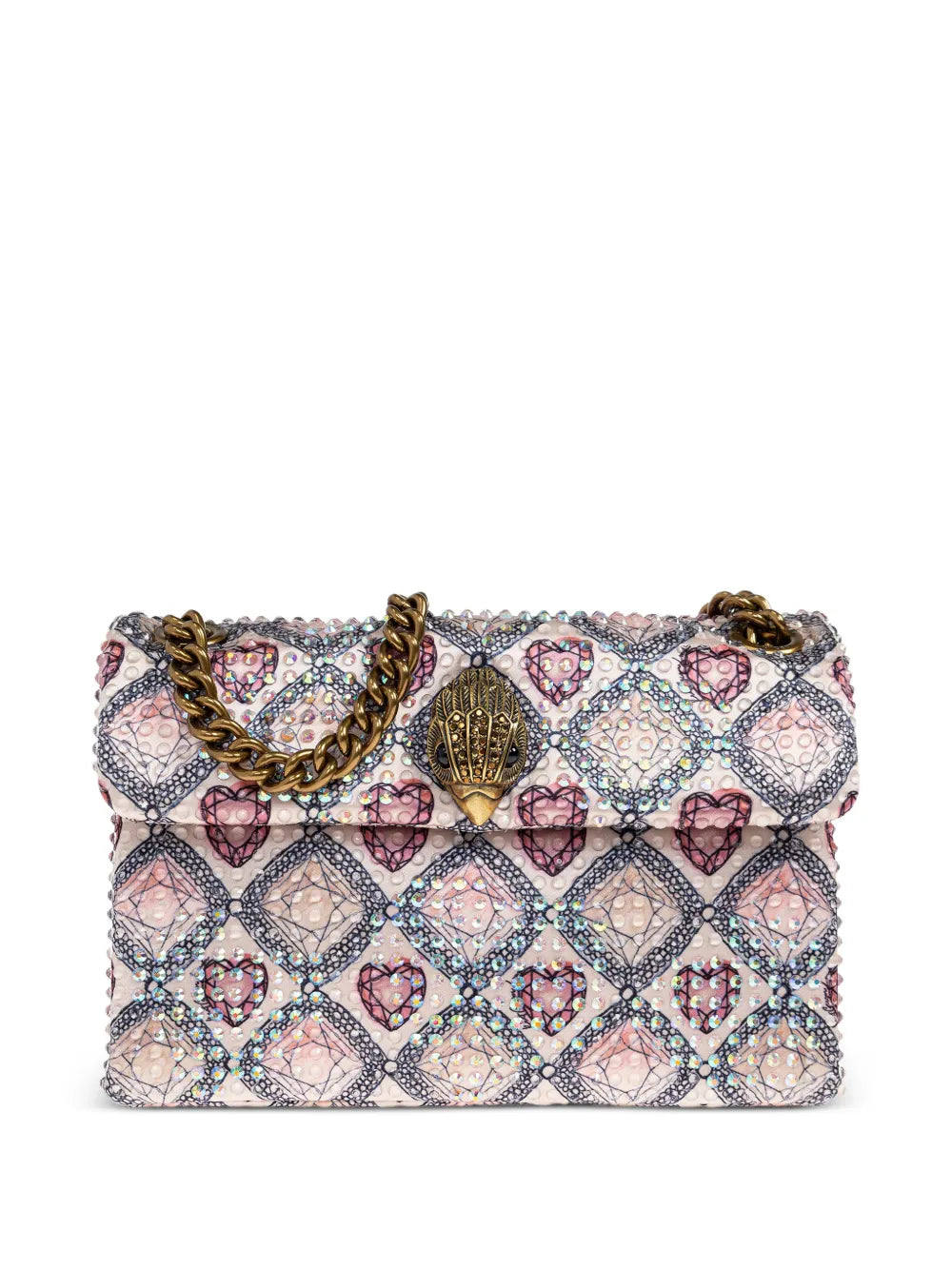 Kurt Geiger London Mini Kensington Chain Strap Mini Bag — Same as shown — Size One Size — Front View