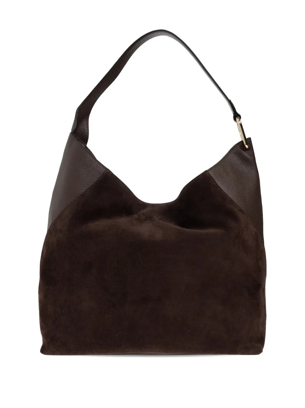 Furla Large Lara Suede Shoulder Bag — Same as shown — Size One Size — Back View