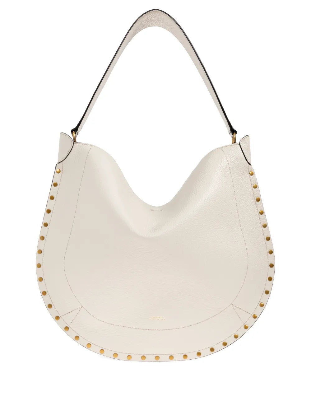 Isabel Marant Oskan Studded Shoulder Bag — Same as shown — Size One Size — Front View