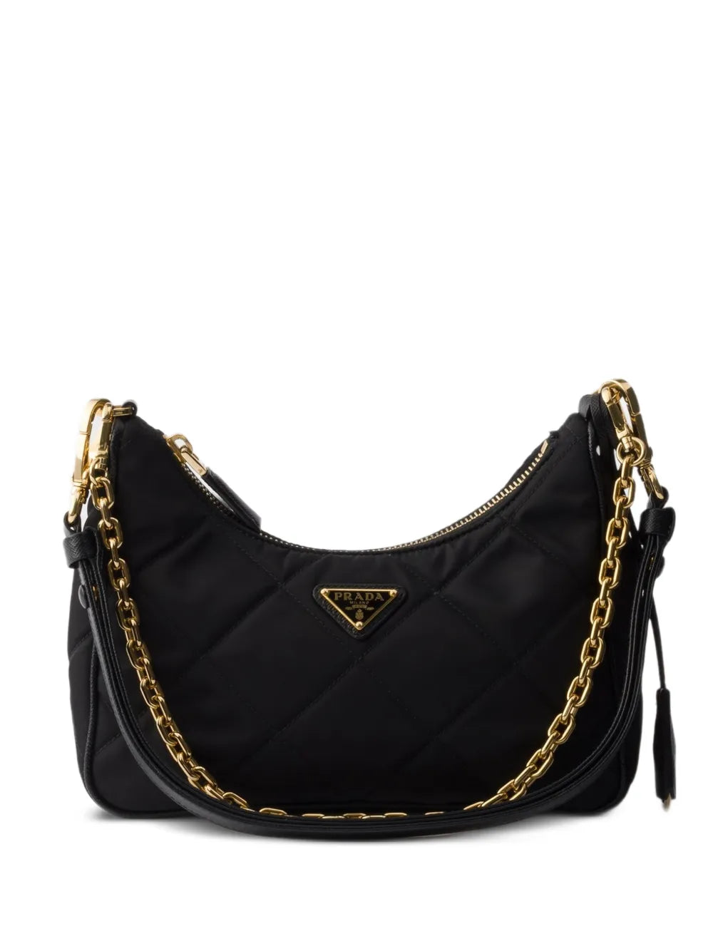 Prada Mini Re Edition Quilted Chain Shoulder Bag — Same as shown — Size One Size — Front View