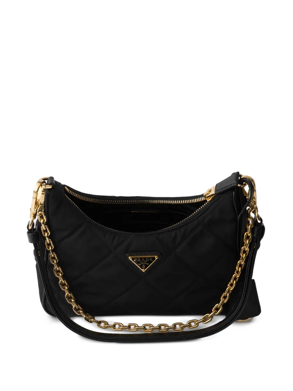 Prada Mini Re Edition Quilted Chain Shoulder Bag — Same as shown — Size One Size — Top View