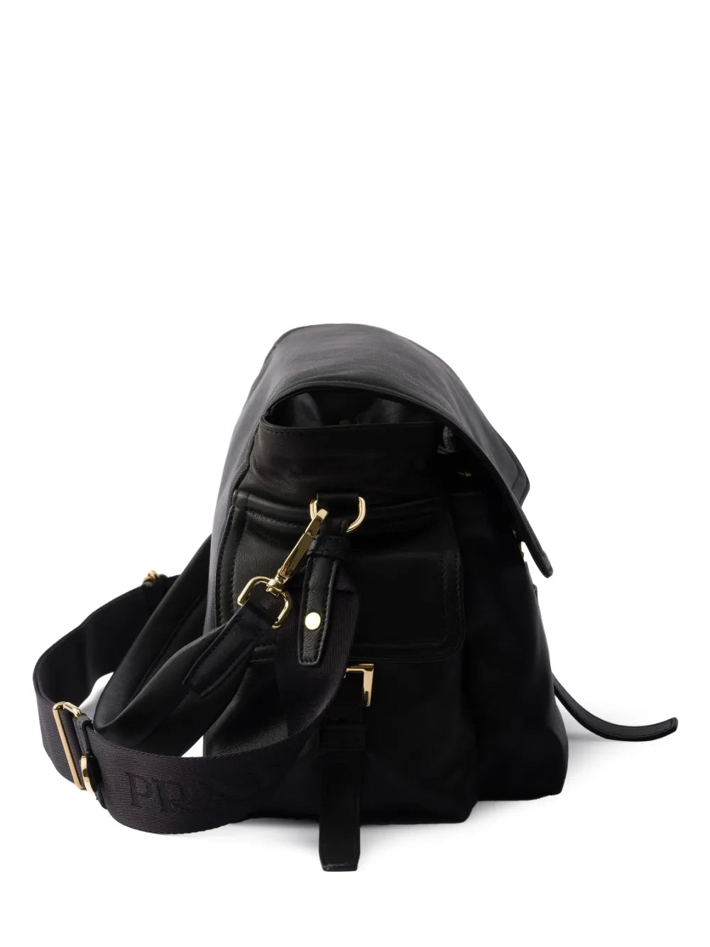 Prada Large Explore Leather Shoulder Bag — Same as shown — Size One Size — Top View