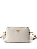 Prada Small Leather Shoulder Bag — Same as shown — Size One Size — Front View