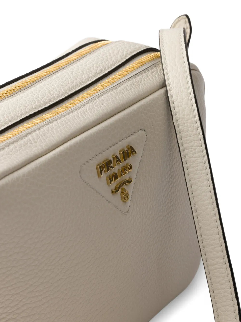 Prada Small Leather Shoulder Bag — Same as shown — Size One Size — Top View