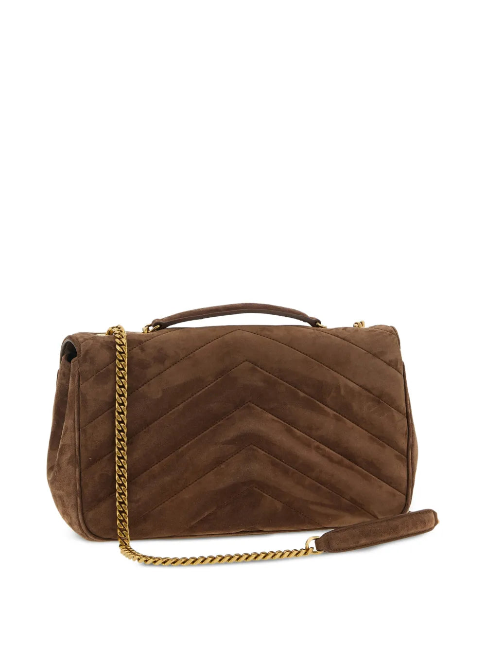 Saint Laurent Medium Lou Lou Quilted Matelasse Shoulder Bag — Same as shown — Size One Size — Side View
