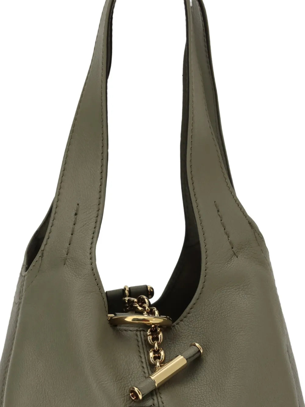 Chloe Small Balloon Logo Patch Shoulder Bag — Same as shown — Size One Size — Top View