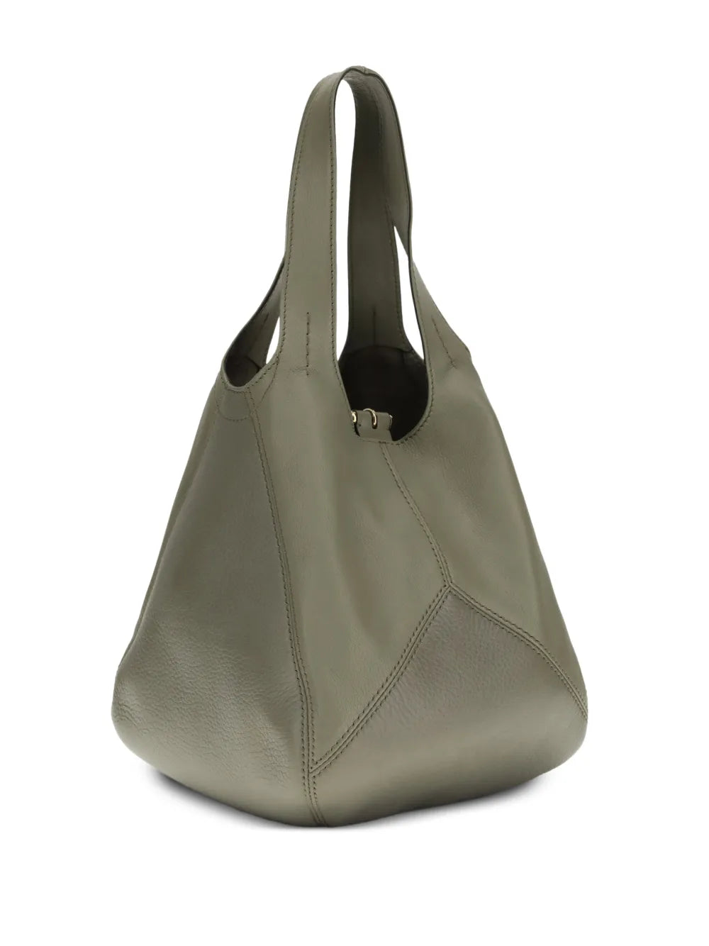 Chloe Small Balloon Logo Patch Shoulder Bag — Same as shown — Size One Size — Side View