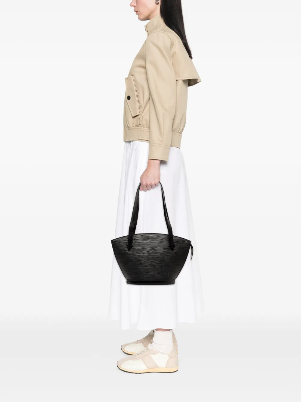 Louis Vuitton Pre Owned 2001 Epi Saint Jacques Pm Long Strap Shoulder Bag — Same as shown — Size One Size — Side View