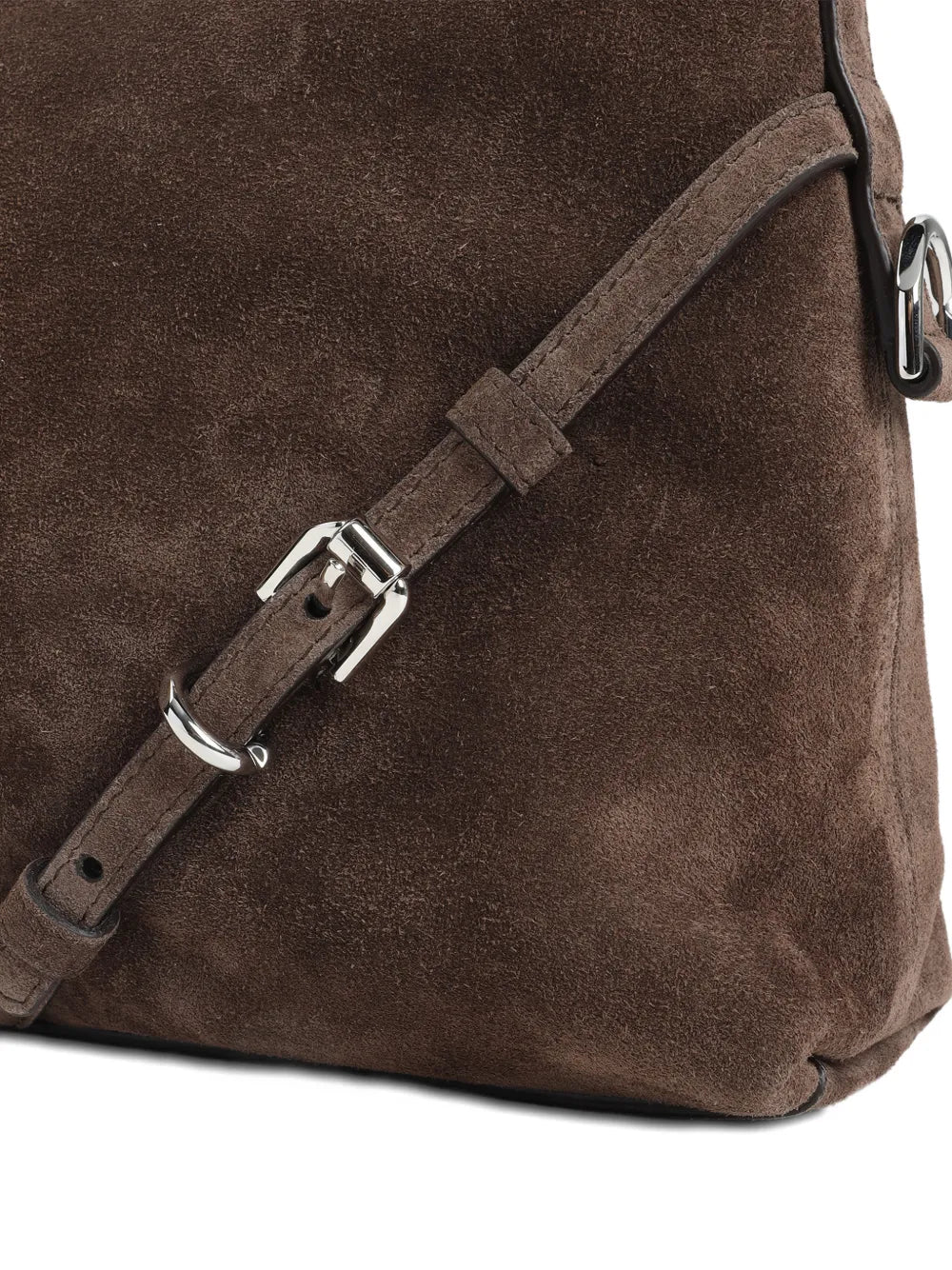 Givenchy Buckle Detail Shoulder Bag — Same as shown — Size One Size — Back View