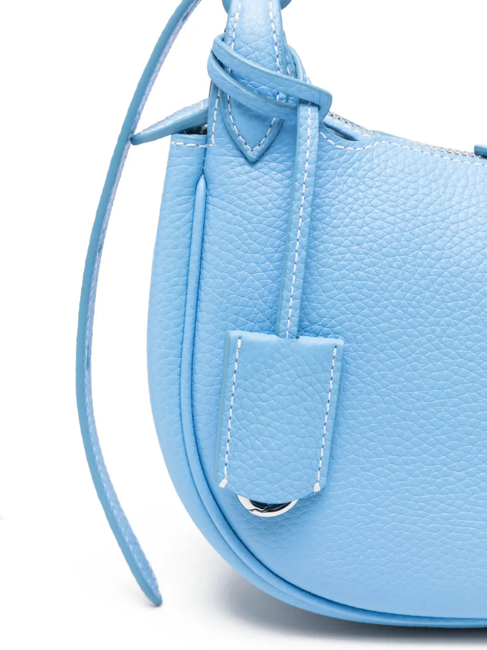Polo Ralph Lauren Logo Print Pebbled Shoulder Bag — Same as shown — Size One Size — Top View