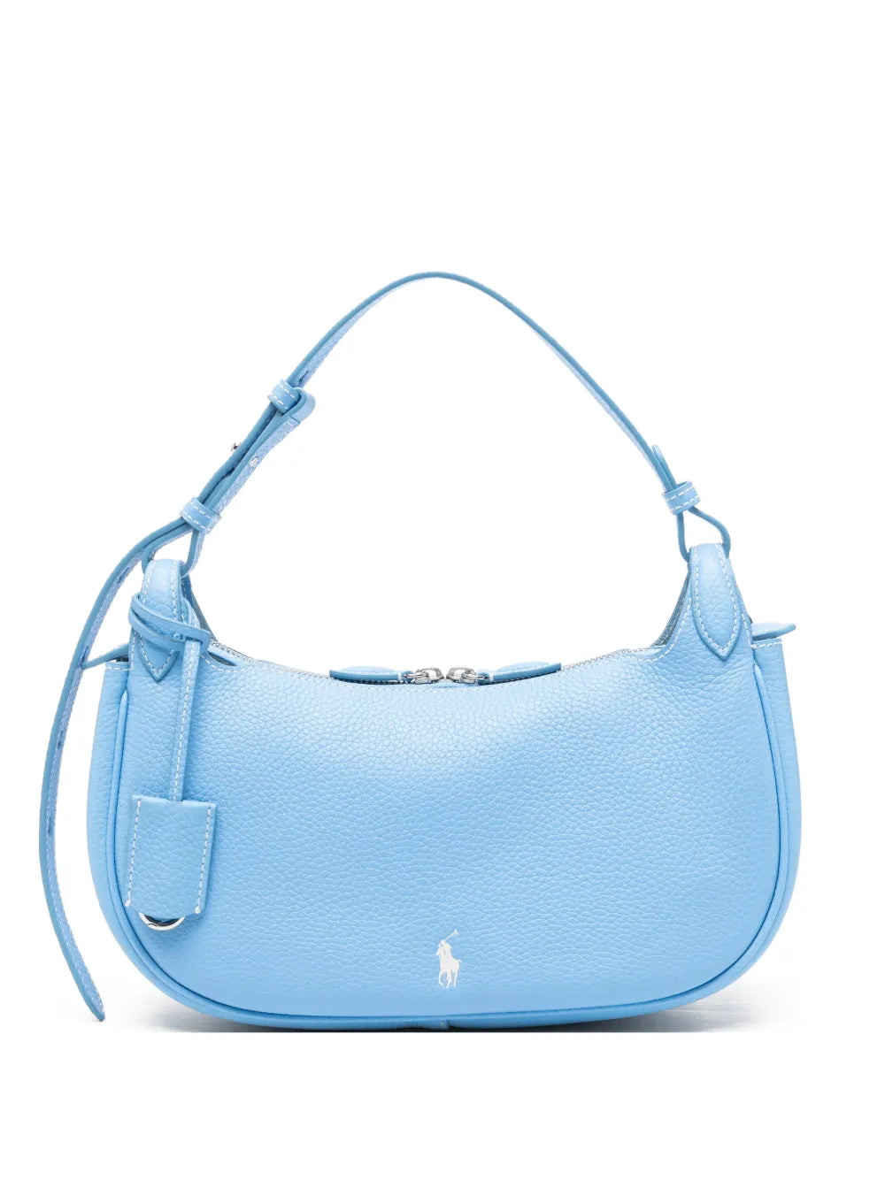 Polo Ralph Lauren Logo Print Pebbled Shoulder Bag — Same as shown — Size One Size — Front View