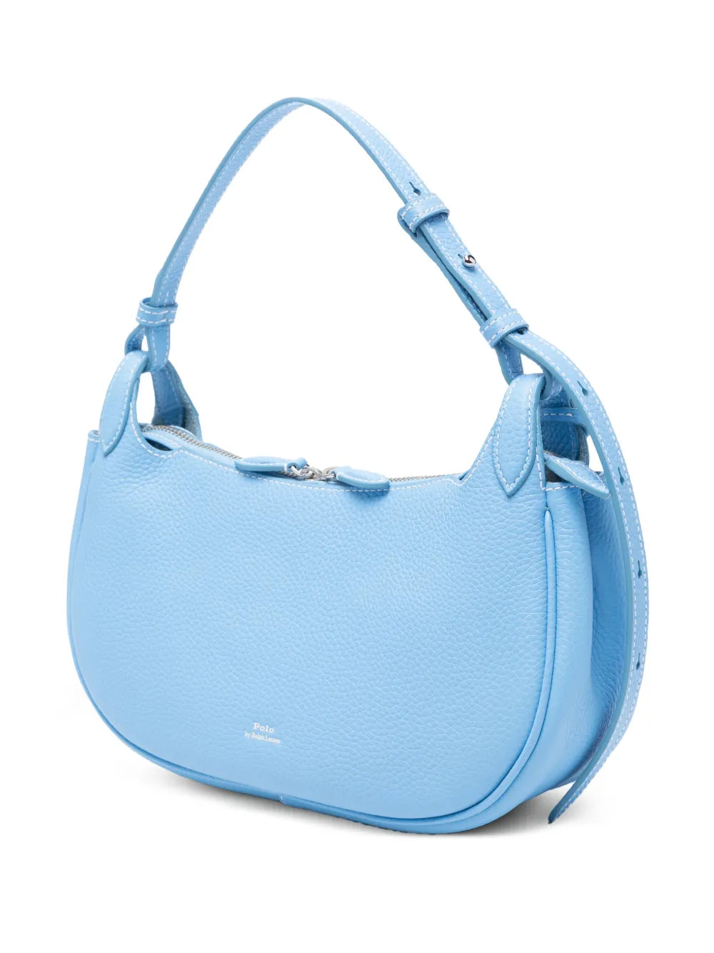 Polo Ralph Lauren Logo Print Pebbled Shoulder Bag — Same as shown — Size One Size — Back View