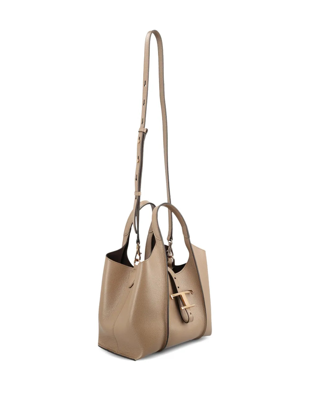 Tods Mini T Buckle Tote Bag — Same as shown — Size One Size — Back View