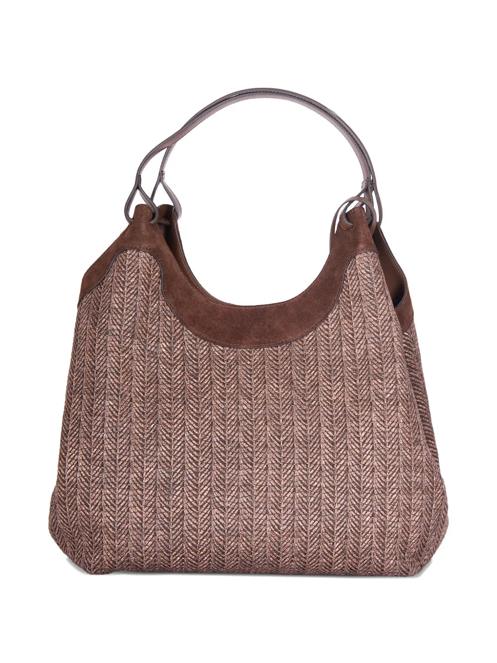 Gianni Chiarini Patterned Leather Shoulder Bag — Same as shown — Size One Size — Side View
