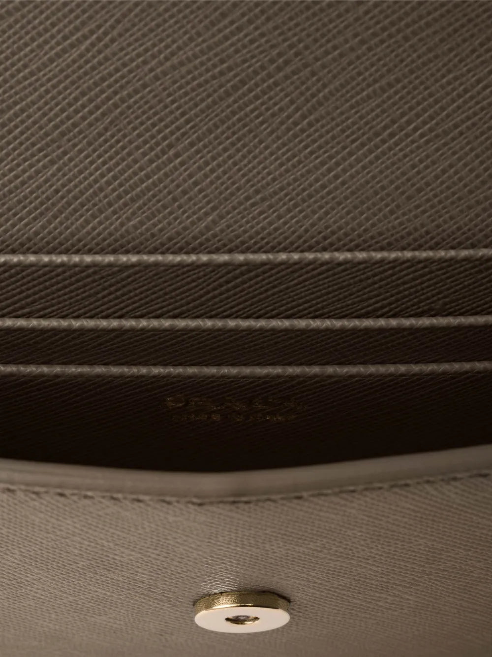 Prada Triangle Logo Leather Mini Bag — Same as shown — Size One Size — Detail View