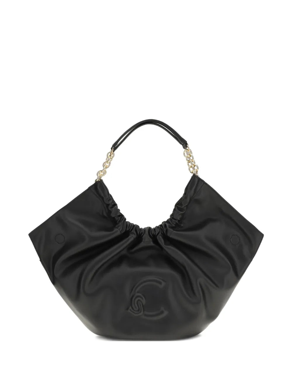 Coccinelle Medium Smash Leather Shoulder Bag — Same as shown — Size One Size — Front View