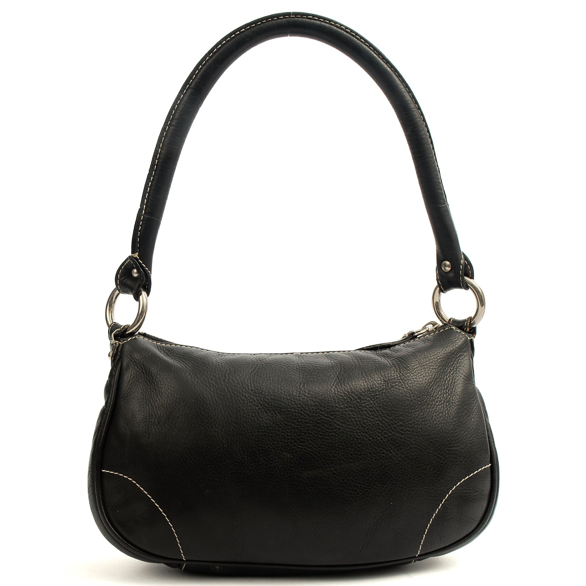Christian Dior Shoulder Bag in Black, Leather — Detail View