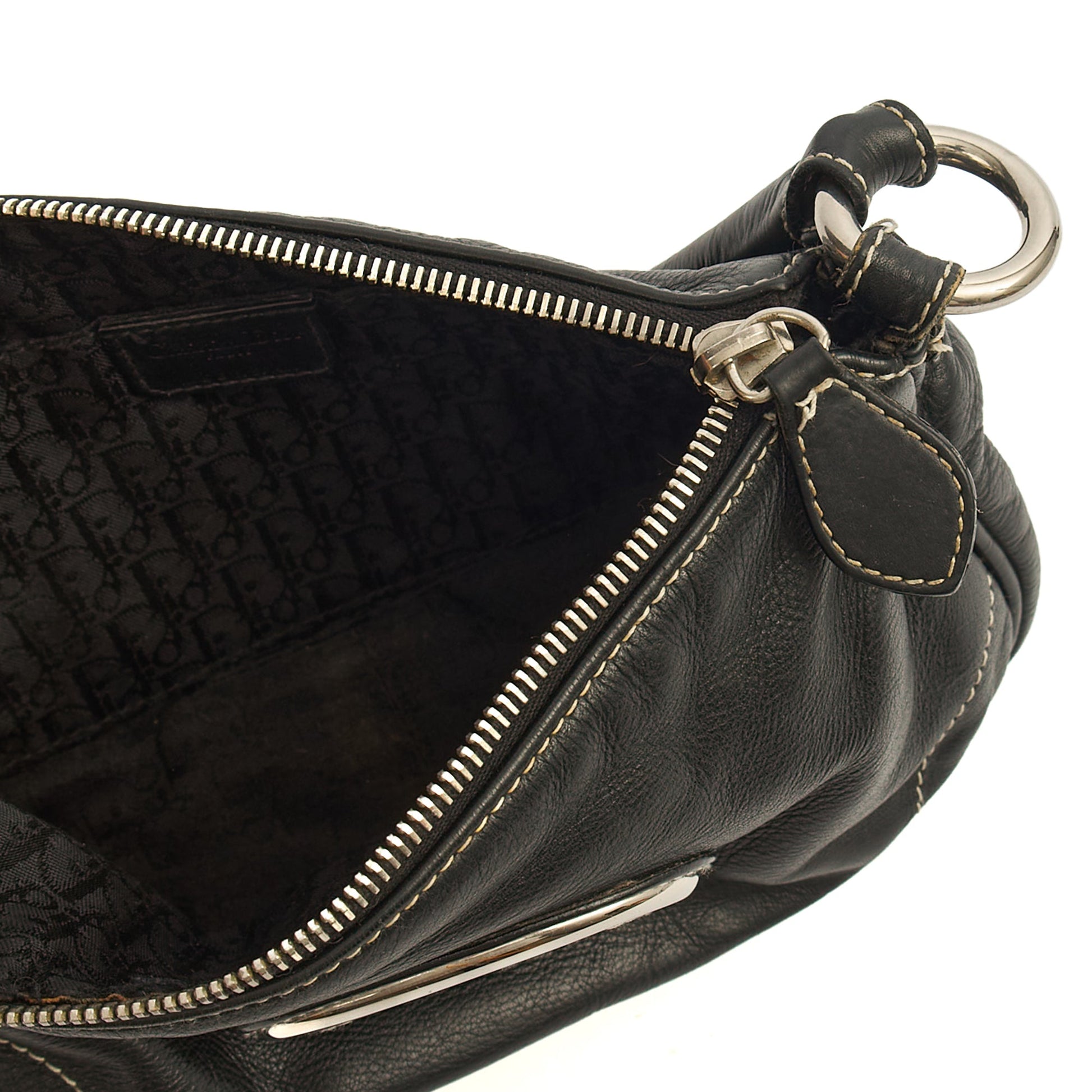 Christian Dior Shoulder Bag in Black, Leather — Alternate View 8