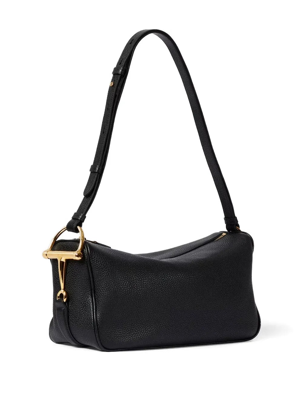 Gucci Medium Half Horsebit Grained Leather Shoulder Bag — Same as shown — Size One Size — Side View