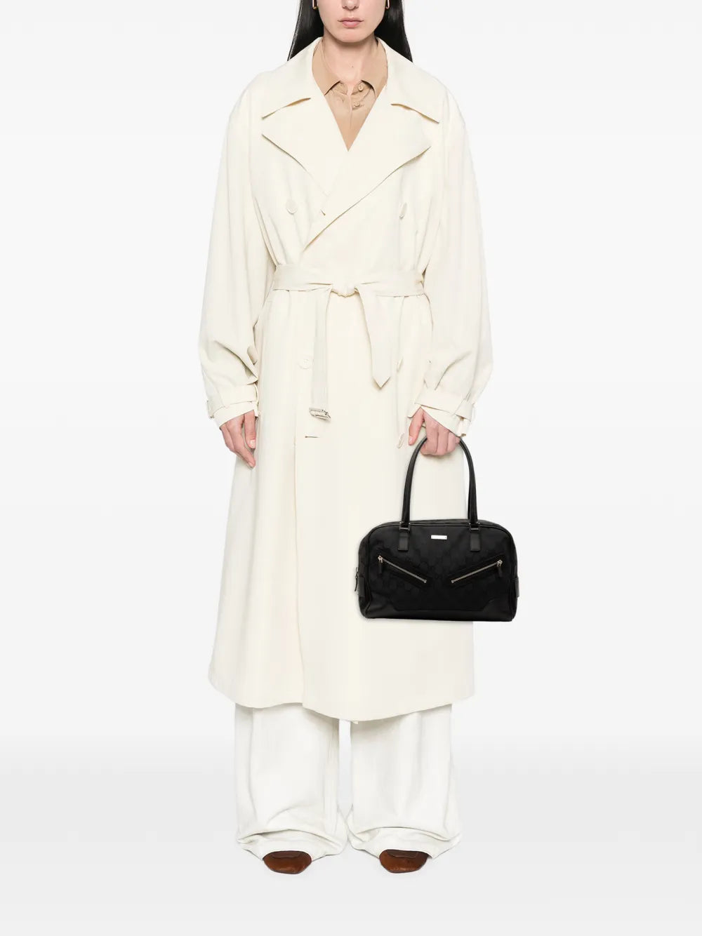Gucci Pre Owned 2000 2015 Gg Canvas Shoulder Bag — Same as shown — Size One Size — Side View