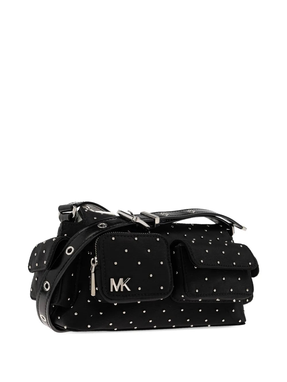 Michael Michael Kors Small Dakota Studded Shoulder Bag — Same as shown — Size One Size — Back View