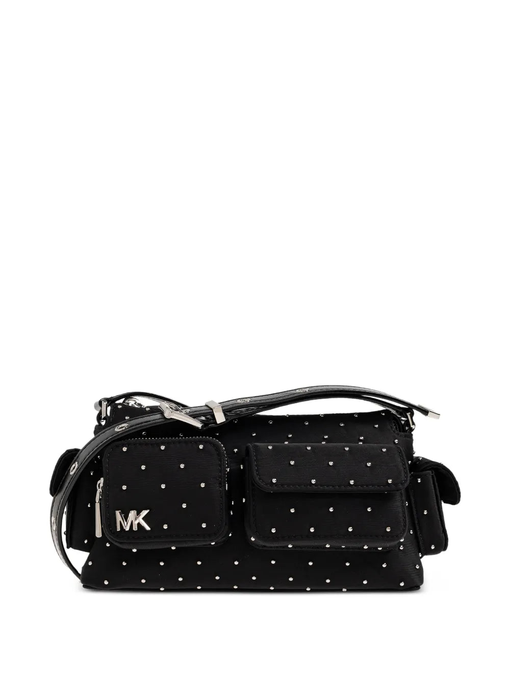 Michael Michael Kors Small Dakota Studded Shoulder Bag — Same as shown — Size One Size — Front View