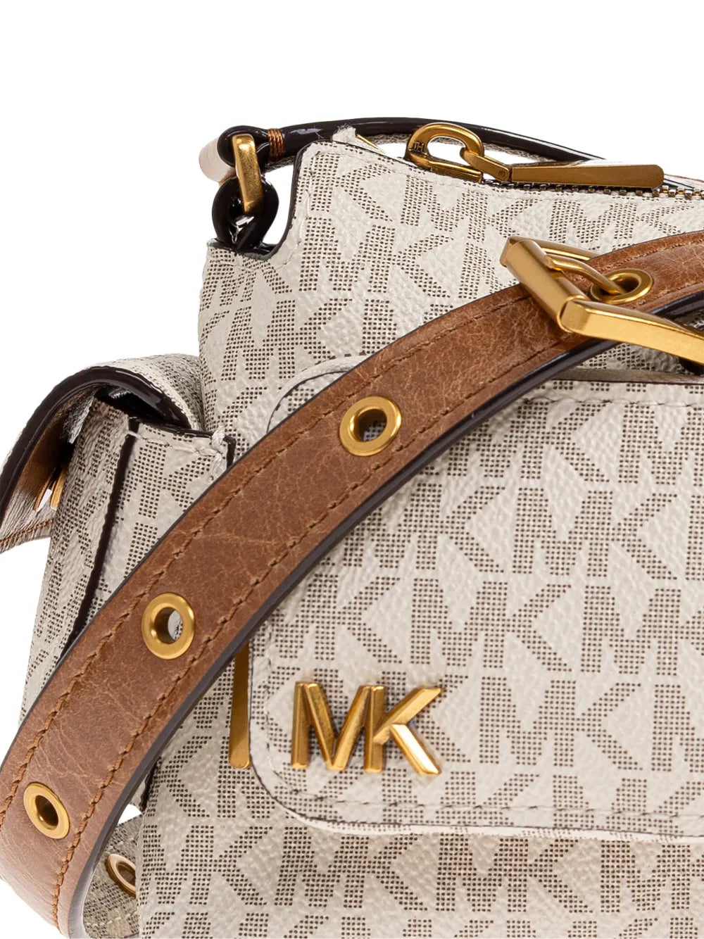Michael Michael Kors Dakota Monogram Pattern Shoulder Bag — Same as shown — Size One Size — Detail View