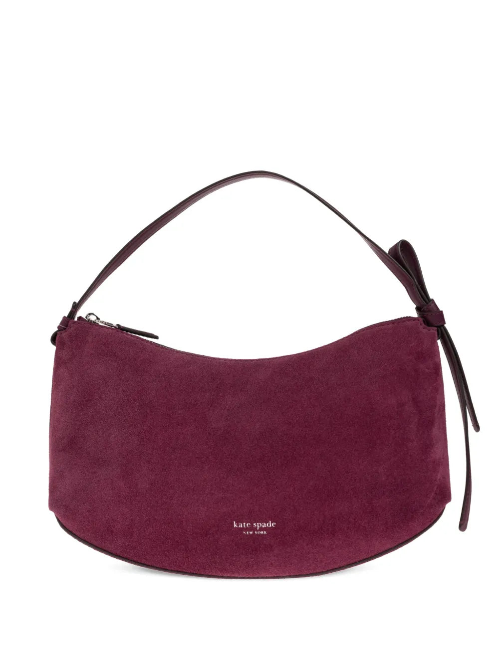 Kate Spade Loop Suede Shoulder Bag — Same as shown — Size One Size — Front View