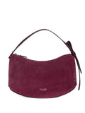 Kate Spade Loop Suede Shoulder Bag — Same as shown — Size One Size — Front View