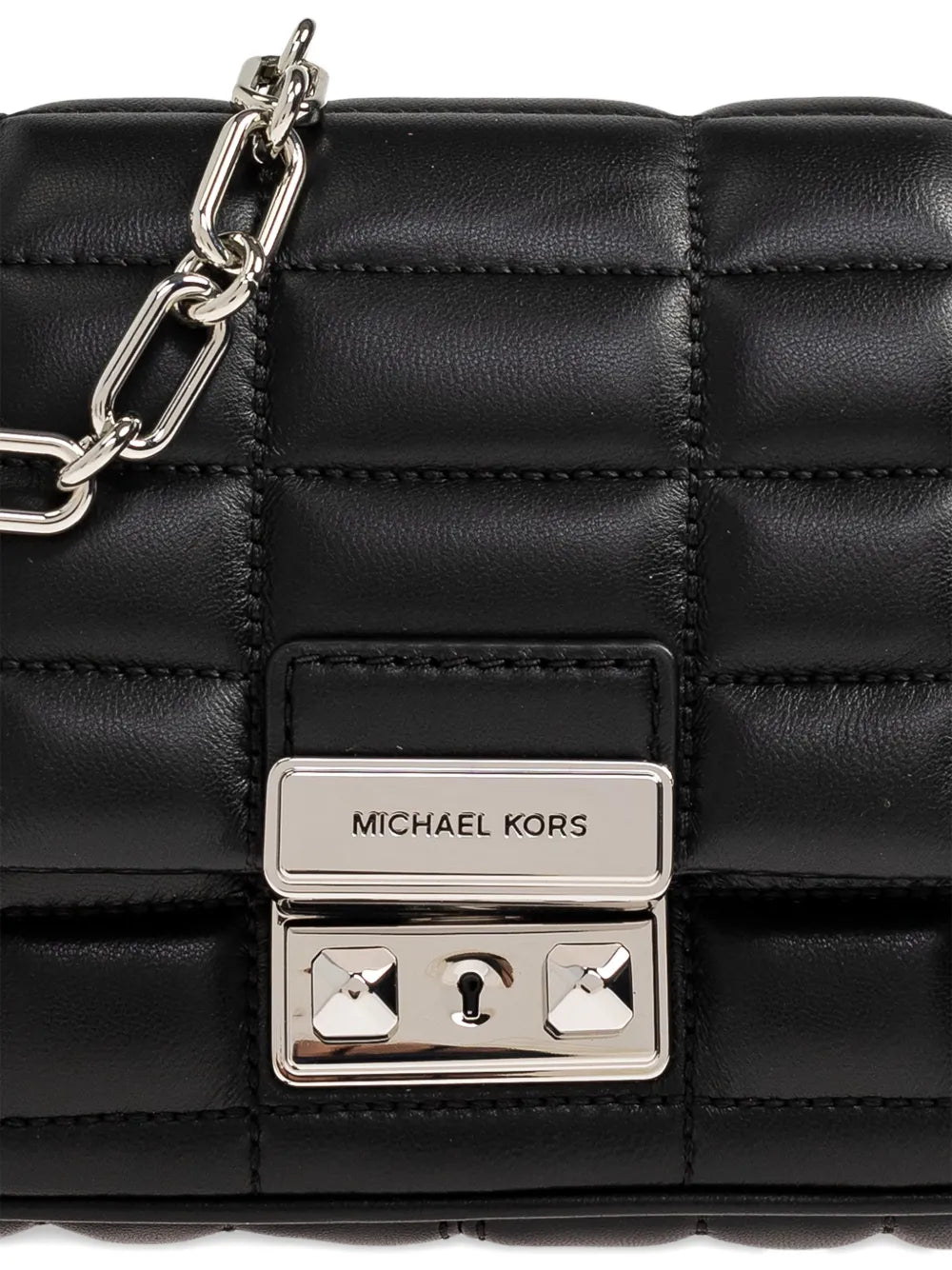 Michael Michael Kors Large Tribeca Quilted Leather Shoulder Bag — Same as shown — Size One Size — Detail View