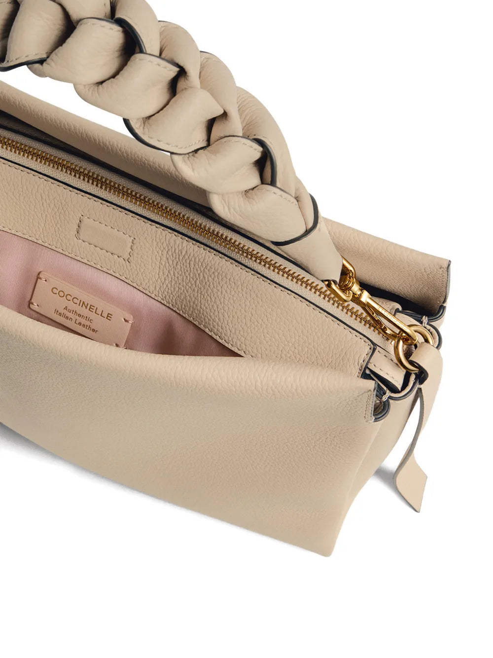 Coccinelle Medium Boheme Braided Detail Shoulder Bag — Same as shown — Size One Size — Back View