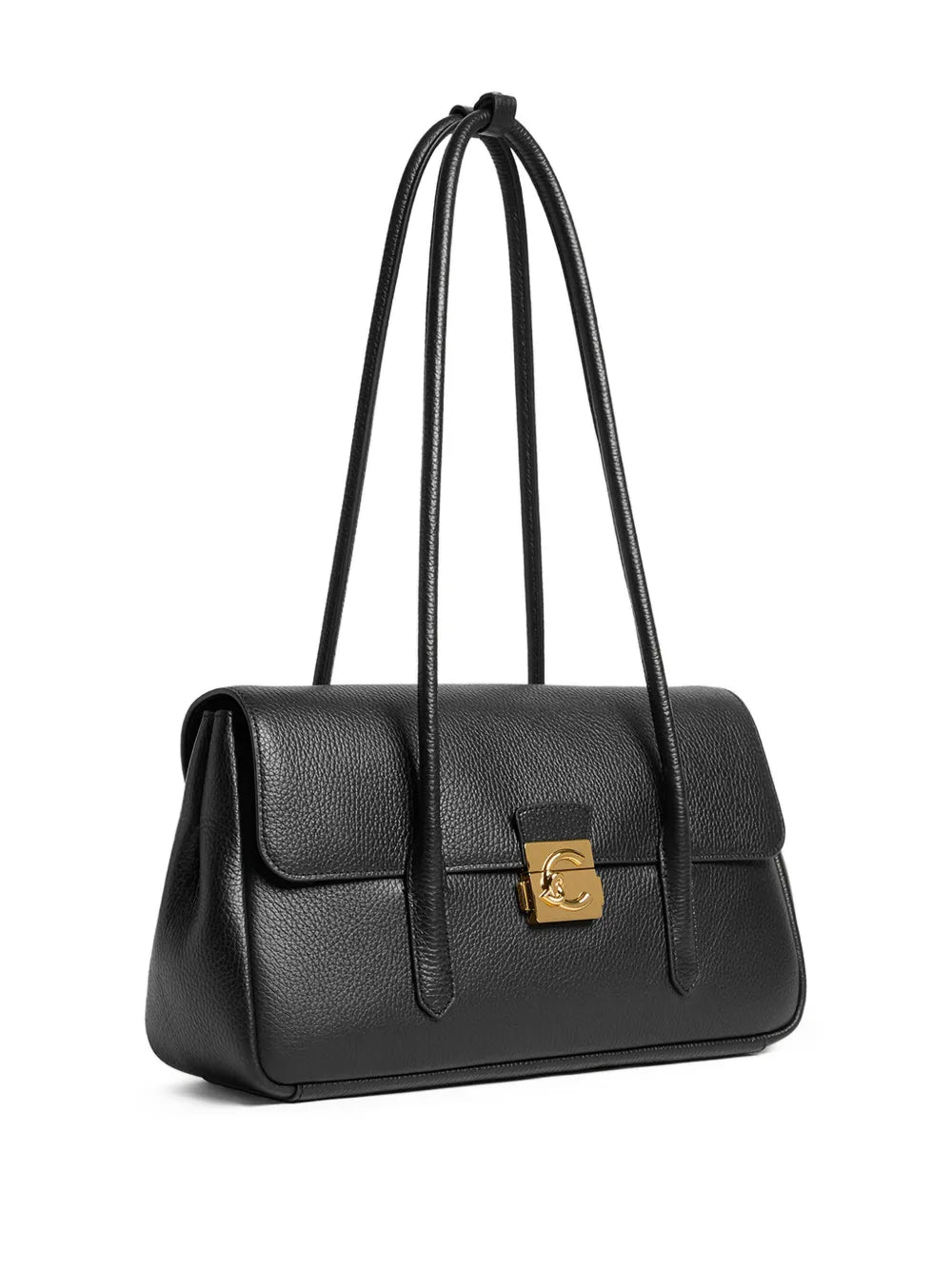 Coccinelle Logo Buckle Shoulder Bag — Same as shown — Size One Size — Side View