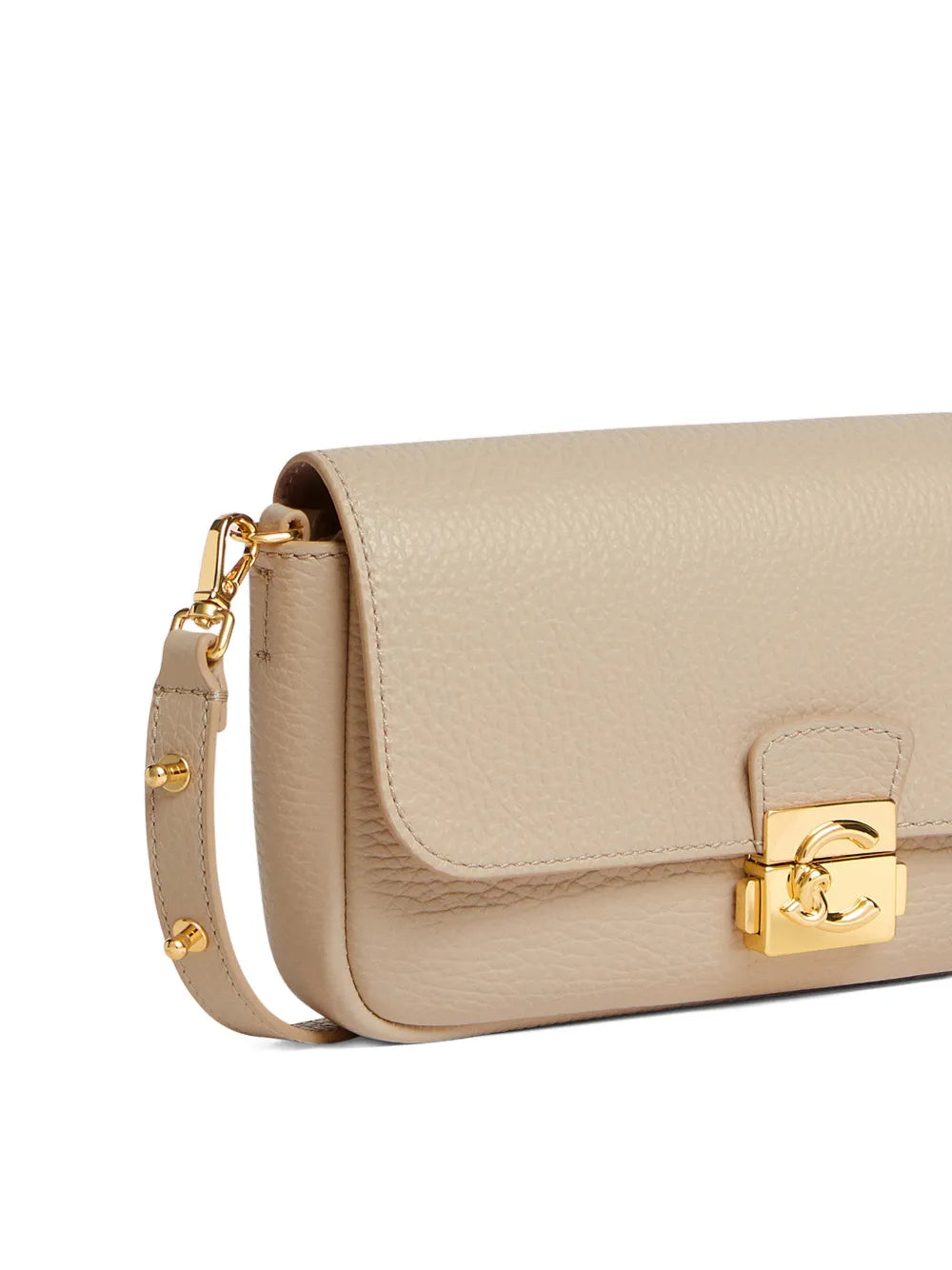 Coccinelle Mini Logo Plaque Shoulder Bag — Same as shown — Size One Size — Back View