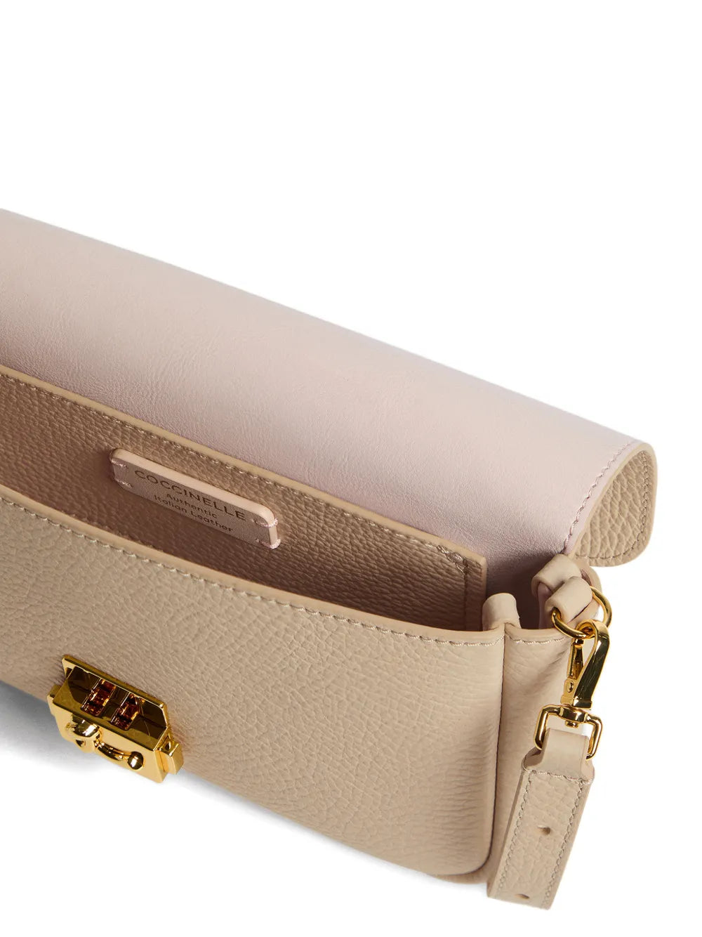 Coccinelle Mini Logo Plaque Shoulder Bag — Same as shown — Size One Size — Top View