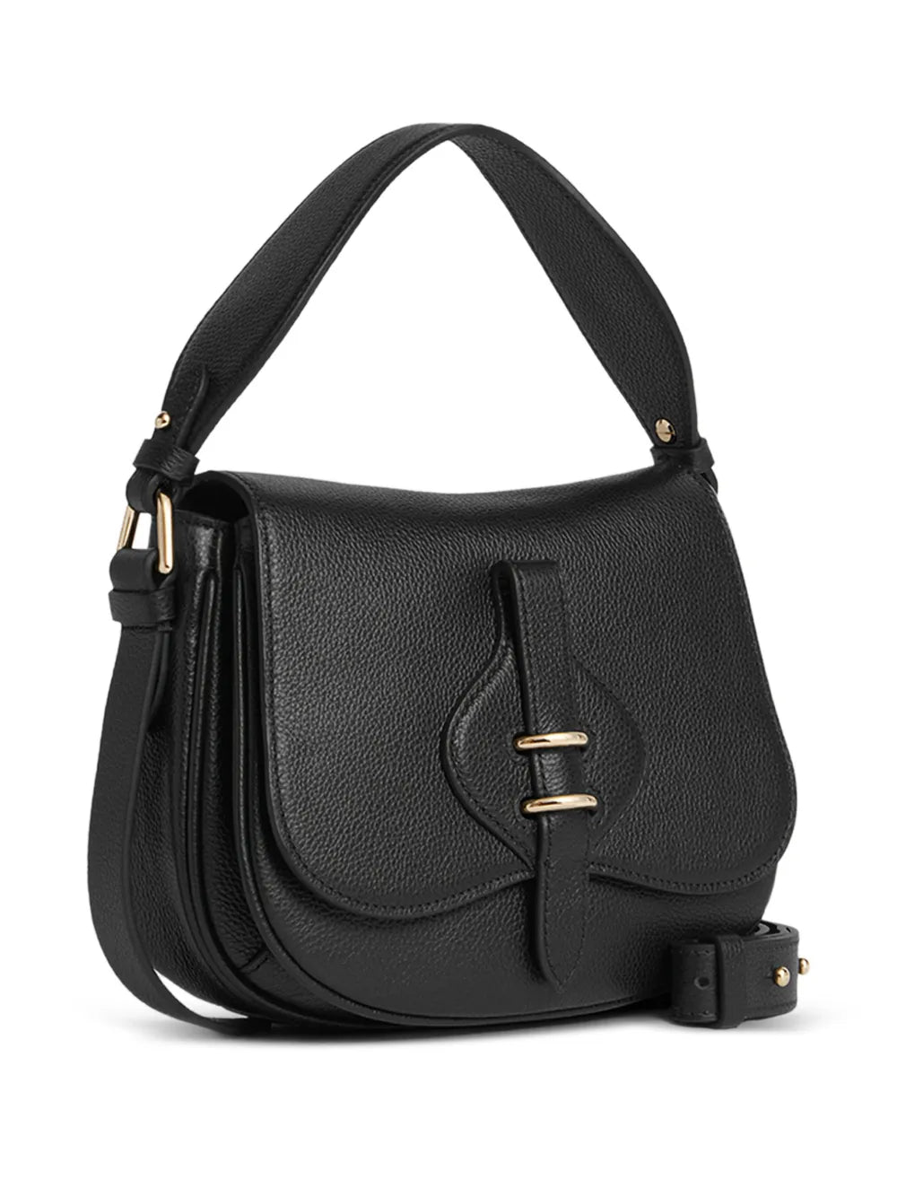 Coccinelle Small Mavery Buckle Detail Shoulder Bag — Same as shown — Size One Size — Side View