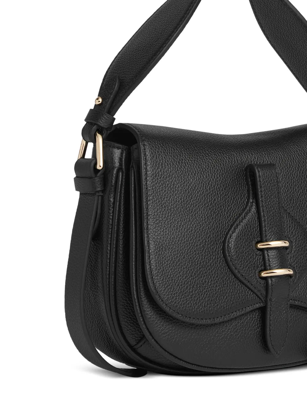 Coccinelle Small Mavery Buckle Detail Shoulder Bag — Same as shown — Size One Size — Back View