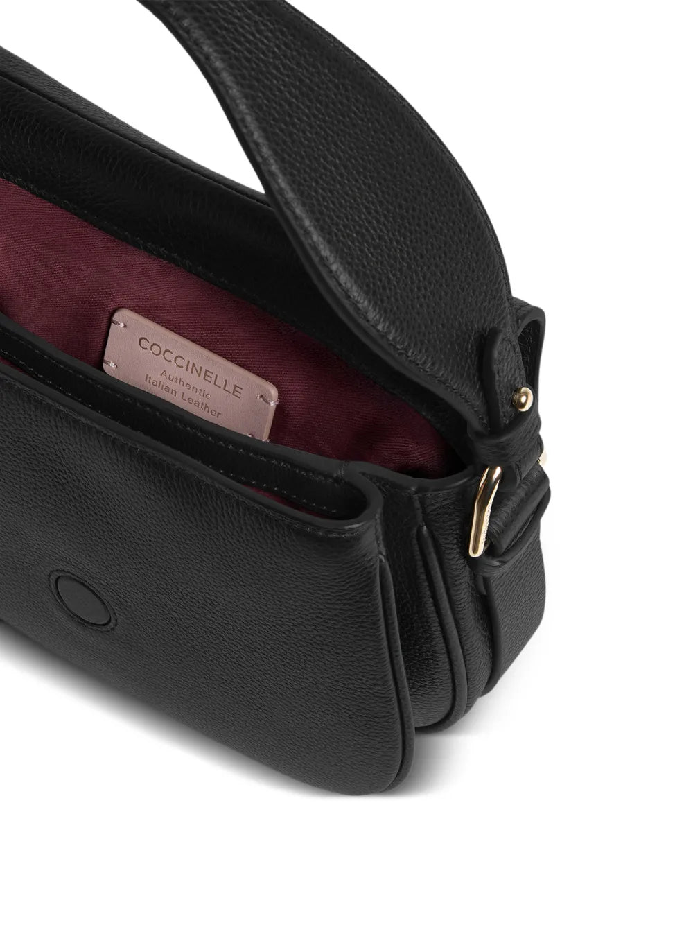 Coccinelle Small Mavery Buckle Detail Shoulder Bag — Same as shown — Size One Size — Top View