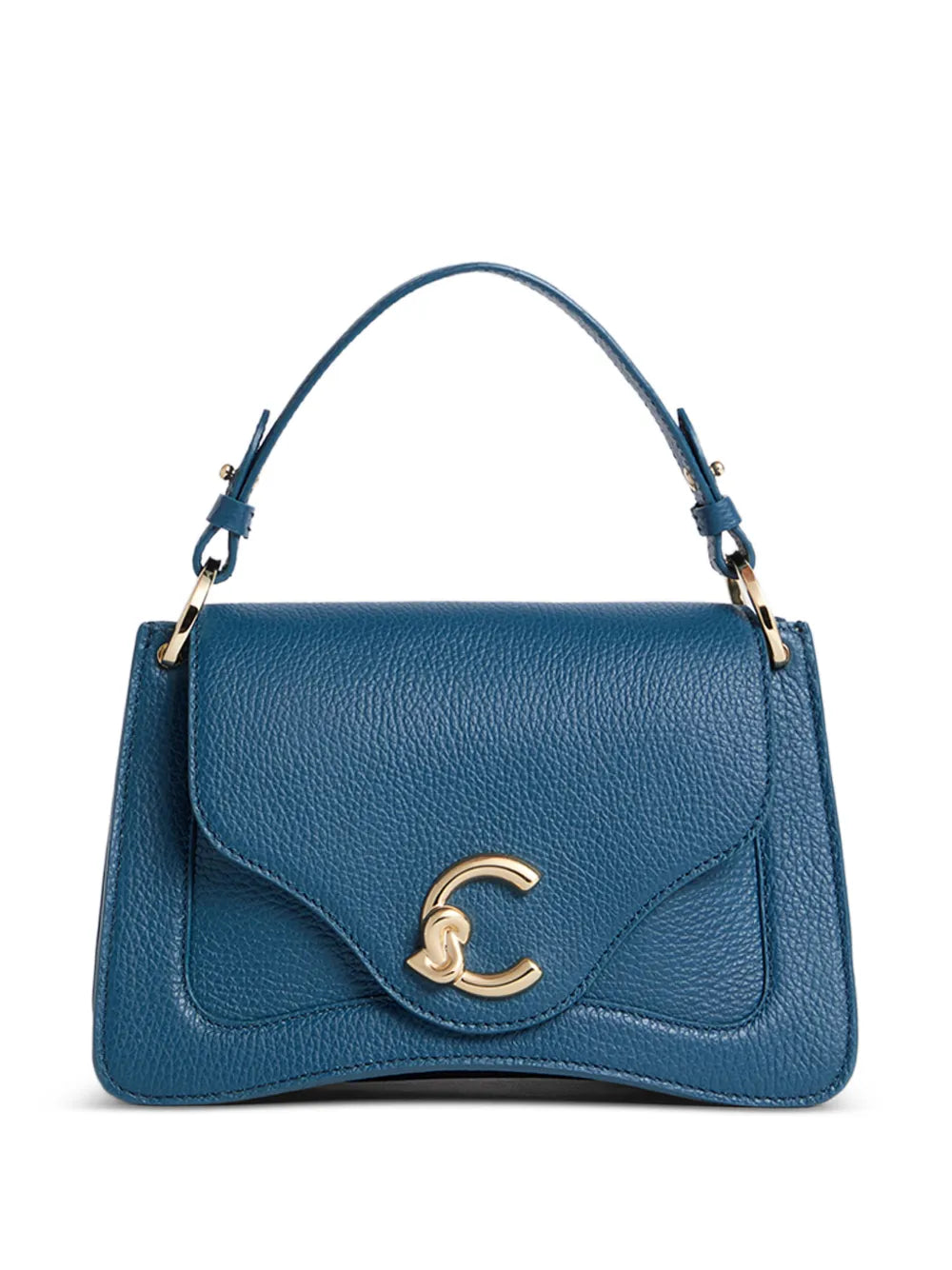 Coccinelle Small C Me Logo Buckle Shoulder Bag — Same as shown — Size One Size — Front View