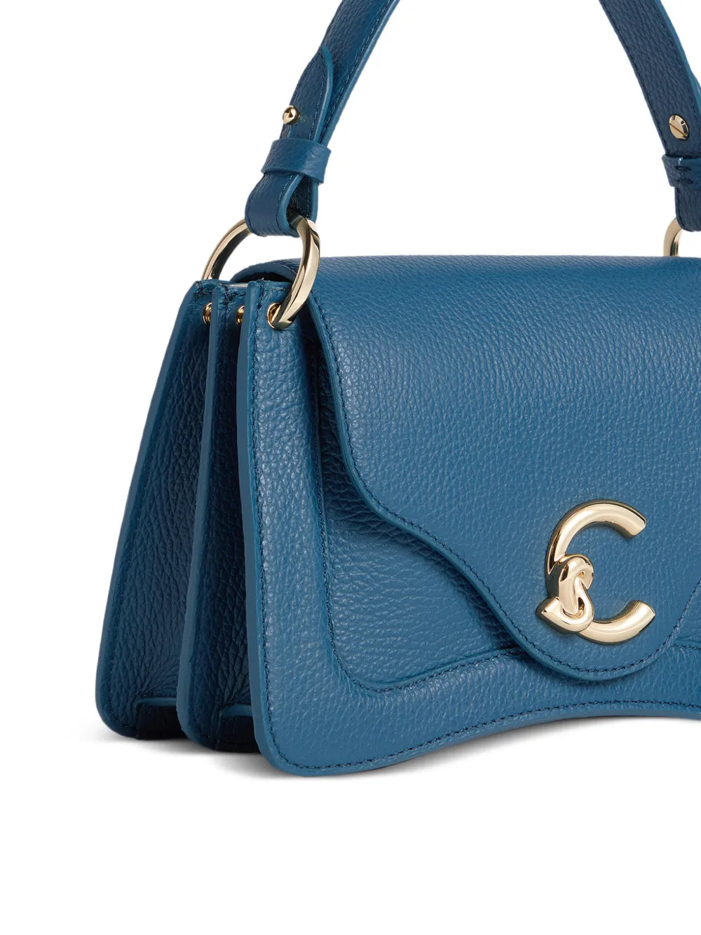 Coccinelle Small C Me Logo Buckle Shoulder Bag — Same as shown — Size One Size — Top View